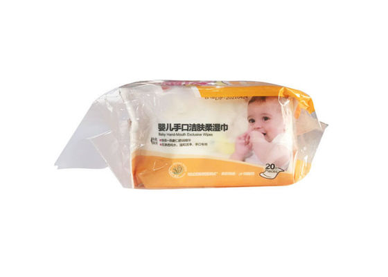 Spunlace Non Woven Baby Wipes, Bezalkoholowe chusteczki dla niemowląt